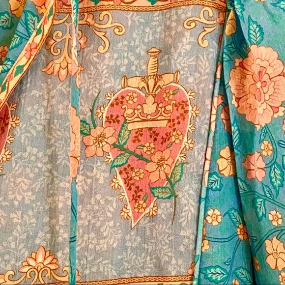 🌺🎉HP🎉🌺 NWT Spell & The Gypsy Love Story Boho Dress - Picture 13 of 16